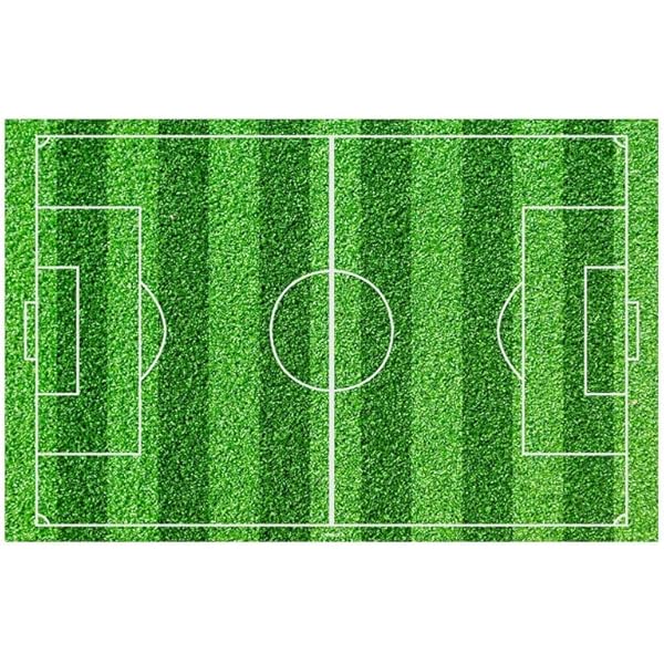 Decorazione Torta Commestibile Rettangolare 20x30 Cm - Carta Alimentare Senza Zucchero, Verde | Tema Calcio - Foto 7