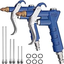 Pistola Per Aria Compressa Gav - Made In Italy, Con Prolunga 150mm E Regolazione Progressiva