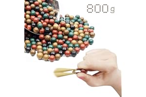 GEGEQUNAERYA Bolas Tirachinas Municion Slingshot Tirachina Hard Clay Ball Slingshot Ball Granos Píldora Lodo Seguridad Catapult Shooting Target Mejor Regalo Los Amantes Catapulta