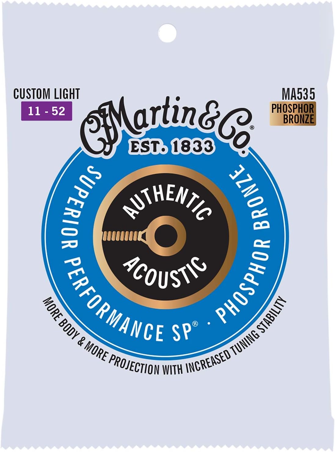 Avantages, Atouts et Limites du Martin MA535 Authentic Acoustic - SP - Phosph