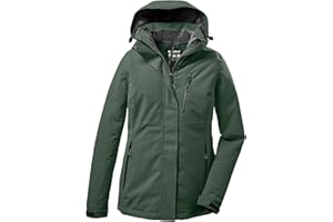 Killtec Damen Outdoorjacke Funktionsjacke mit abzippbarer Kapuze KOW 140 WMN Jckt wasserdicht, Winddicht, atmungsaktiv