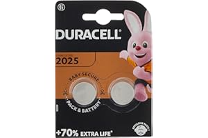Duracell - Lot of 2 lithium batteries, 1 blister, 2025