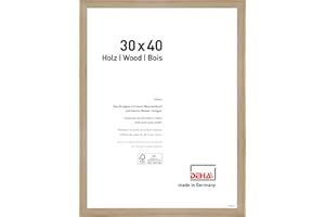 DEHA Design cadre en bois Fontana, 30x40 cm, Chêne