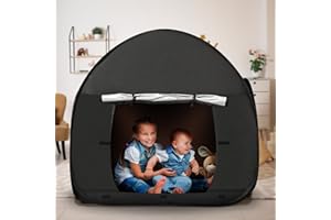 Ovshnrr Sensorisches Zelt, Pop up spielzelt für Kinder zum Spielen und Entspannen, Hilft bei Angstzuständen und verbessert die Konzentration für Zuhause oder Schule (Bogen)