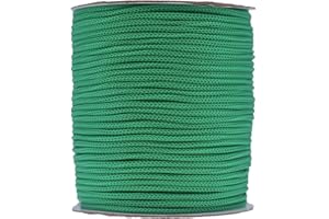 ‎IHKFILAN IHKFILAN Polypropylen Utility Rope Kordelzug Hohl geflochtenes, PP-Seil Barrier Rope Polypro Rope, Flechtleine Tauwerk,Outdoor Seil Knotenfest (Grey, 5MM)