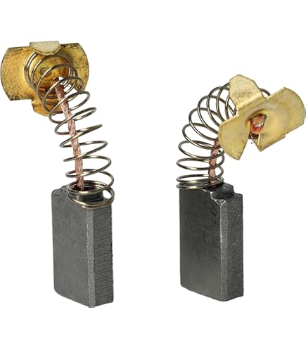 2 Spazzole Carbone Per Bosch CSB 500/550 - Ricambio Motore, 16x8x5 Mm, Con Molla - Foto 4