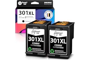‎SMART INK Smart Ink Regenerowane wkłady do drukarek jako zamiennik do HP 301XL 301 XL (2 czarne Multipack) do HP Envy 4500 4504 5530 DeskJet 2540 3050 2510 1510 1000 1050 2050 3050A Officejet 26200 26222 4630