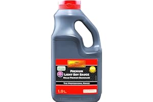 Lee Kum Kee Premium Light Soy Sauce, Professional Range Bulk Size, Vegan, No Added Preservatives, 1.9 Litre (Pack of 1)