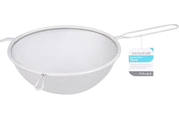 KitchenCraft Grande Passoire Inox en Acier Inoxydable (20 cm)