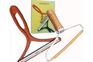 LEIKAIHUA Does not rust Portable Pet Hair Remover for Cleaning Carpets, Sofas, Beds, Blankets, Clothes with Lint Removal Professional Tool (Stainless Steel)