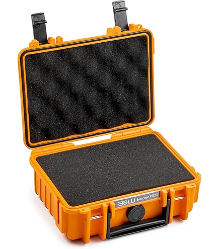 B&W International Outdoor 500 Transport Case Purple - With Cube Foam - Waterproof , Dustproof, Impact Resistant & Extremely Robust - View #2