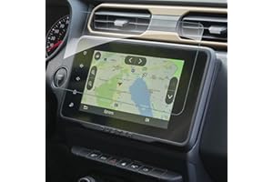 SHAOHAO Compatible avec Dacia Duster 2 2022 2023 2024 8" Protection d'écran de navigation contrôle central écran tactile automatique en verre trempé pour écran Accessoire Dacia Duster 2