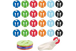 FIDGET PACK 24 Stück Sockenklammern Für Waschmaschine Und Trockner, Sockenclips, Mehrzweck-Sockenhalter, Sockenklammern Sockenclips Sockenhalter Aus Kunststoff, Für Waschmaschine Socken Mit Sockenclips