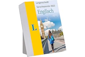 LANGENSCHEIDT BEI PONS Langenscheidt Sprachkalender Englisch 2023: Tagesabreißkalender zum Englisch Lernen