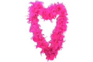 I LOVE FANCY DRESS Boa DE Plumas Rosa DE 80G para Adultos Accesorio DE Disfraz Fiestas TEMATICAS