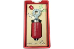 Audubon Bird Call, rojo, caja de regalo, modelo: Home & Garden Store