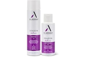 SHAMPISSIMA PROFESSIONAL Season Balance Shampissima® - Set Shampoo e Pre-Shampoo Antiforfora Professionale, Lenitivo per Dermatite Seborroica e Cuoio Capelluto Sensibile, Antiprurito e Desquamazioni, 250 ml + 100 ml