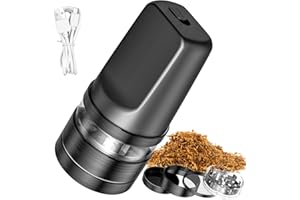 Wothfav Elettrica Grinder, Grinder di Spezie, Macina Spezie Elettrico, Spezie Erbe Grinder, Grinder Elettrico per Erbe, USB Ricaricabile, Regalo Uomini