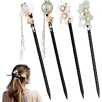 2 Haarspangen Im Chinesischen Stil – Metall, Mit Quaste, Ca. 20 Cm, Für Hochsteckfrisuren