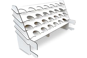 Silu- Paint Station Extension pour table de travail Citadel petite, organisateur de peinture modélisme, pour peinture miniature, Warhammer 40k.