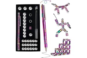 Fidget Pen Toys For Ages 8-13 - Magnetic Pen Magnets For Kids - Teen Girl Boy Gift Trendy Stuff - Gift For Teenage Boys Girls - Cool Things Toy For Boy Age 8-12 - Gift For 10 11 12 13 14 Year Old Girl