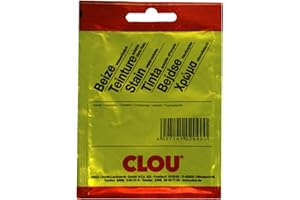 CLOU Beize wasserlöslich, 5er Pack Beutelbeize - Farbwahl - 172 birnbaum