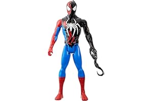 Hasbro Marvel Spider-Man, VenomVersus, Titan Hero Series, Action Figure d'Azione Supereroi di Spider-Man, 30 cm, per Bambini e Bambine dai 4 Anni in Su