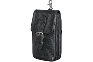STILORD 'Harper' Marsupio Porta Cellulare Cintura in Pelle Vintage Piccolo Borsello da Cintura Porta Telefono per Uomo Donna ideala per Running Viaggio in Cuoio Vera