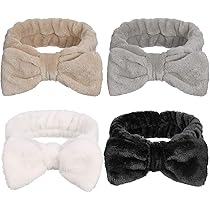 2 Stück Plüsch-Schlafmasken - Weich, Lichtundurchlässig, Verstellbar - Schwarz & Beige
