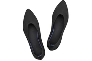 Frank Mully Frauen Spitze Zehe Ballett flach Strickkleid Schuhe Low Wedge Flache Schuhe Komfort Slip On Flats Schuhe für Frau Klassische Schuhe