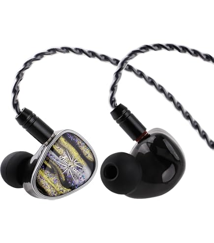 Surfans SE01 IEM Kopfhörer – Hybrid-Treiber (1BA+1DD), 10 Mm Dynamischer Bass, 0,78 Mm Abnehmbares Kabel, Geräuschisolierend