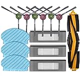 Pmandgk Spazzola Un Rullo Hepa Filter Mop per Deebot OZMO 920 950 Yeedi 2 Hybrid Robot Aspirapolvere