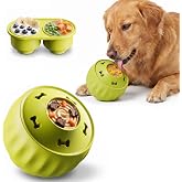 Smart Dog Toys - Smart Dog Toy, Interactive Dog Toy, Slow Feeder Dog Food Ball for Small Medium Dogs (Lime Green)