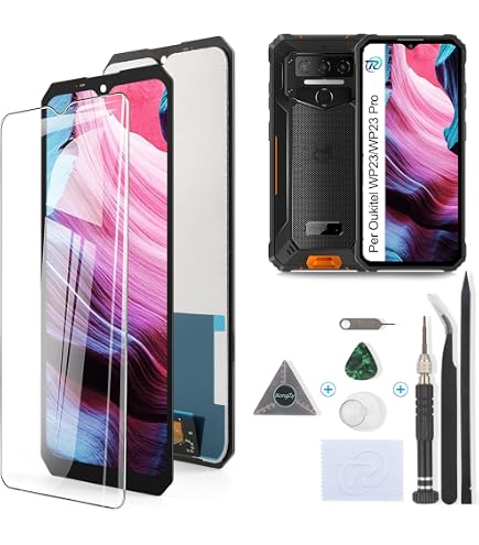 Schermo Di Ricambio Per Oukitel G1 – Display LCD + Touch Screen Con Kit Di Strumenti Per La Riparazione