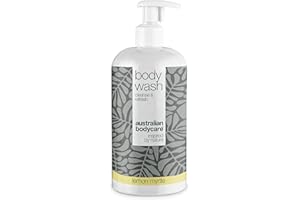 Australian Bodycare Body Wash 500ml | Tea Tree Oil i Mirt | Żel pod prysznic | Oczyszcza i odżywia skórę | Do pielęgnacji skóry trądzikowej pleców, swędzenia i śmierdzących stóp