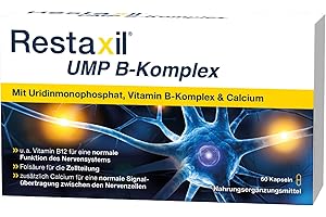 Restaxil® UMP B-Komplex – hochwertiger Mikro-Nährstoffkomplex mit Uridinmonophosphat (UMP), dem gesamten Vitamin B-Komplex un