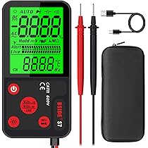 Multimetro Digitale BSIDE Ricaricabile - Automatico E Tascabile Per Elettricisti - Foto 4