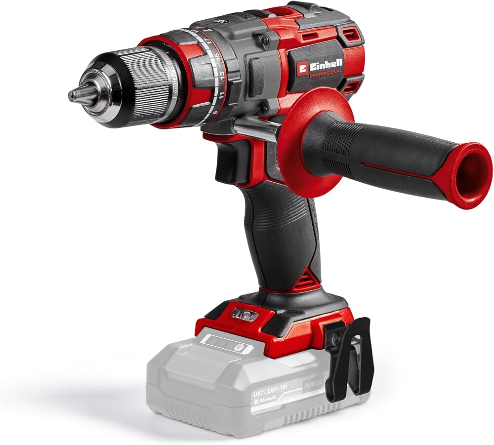 Einhell Professional Akülü Darbeli Vidalama TP-CD 18/80 Li-i BL 4514305 | PXC | 18 V | Kömürsüz | 80 Nm | darbeli delme fonksiyonu | 13 mm metal mandren | 2 vites | akü hariç