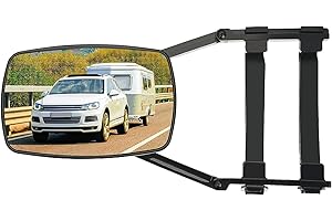 TINMAGI Wohnwagenspiegel Außenspiegel,Caravanspiegel PKW,Ersatz-Doppel Seitenspiegel,Universalspiegel Außenspiegel Anhängerspiegel, für Wohnwagen/Anhänger