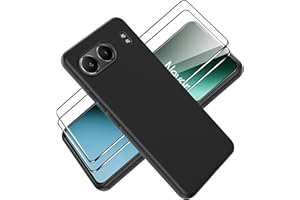 Tieeyivv Etui do OnePlus Nord 4 z 2 sztukami folii pancernej do folii ochronnej ze szkła pancernego, miękkie, matowe etui na telefon komórkowy [ochrona aparatu] [miękka warstwa wewnętrzna] odporne na