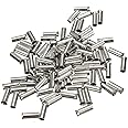 Pack of 100 Wire End Ferrules Blank 1.50 mm² 8 mm Long Uninsulated