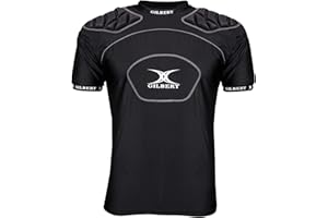 Gilbert - Epauliere protec Rugby - Epauliére Rugby, Noir