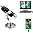 Microscopio Digitale USB Endoscopio 50x-500x Con LED - Lente Di Ingrandimento 0.3MP Per PC