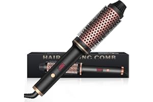 Brosse ronde UMIGA - Thermal Brush - 38 mm - LCD - 120-210 °C - Augmente le volume des cheveux - Boucler les cheveux - Double tension