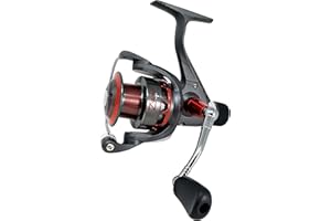 ZWIM - Rear Drag Fishing Reel Fixed Spool Spinning KHR50/5000-4 Japanese Ball Bearings (3 plus 1 BB) ABS Graphite Body 5.2:1 Gear Ratio with Diecast Long Cast Quick Release Aluminium Spool [11-0150]