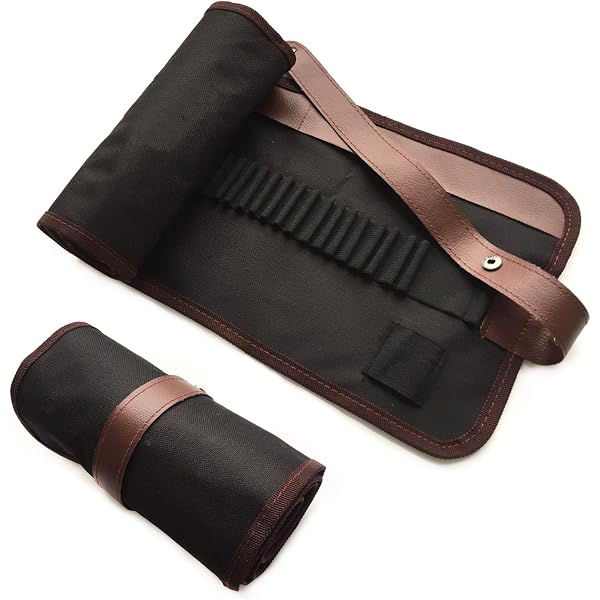 Linus' Trousse En Cuir Plumier Vintage Pochette Pour Crayons Étui Stylos Porte-Plume Scolaire Hommes Et Femmes, Couleur:Tan [H1158] - Bagagerie - Maroquinerie