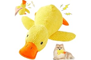 TaiXinYuly Jouet Chien, Jouets Anti-Stress pour Chien,Canard de Jouet pour Animaux ，Jouet Indestructible,Jouet Couineur De Canard Pour Chien,Jouets à mâcher pour Les, pour Dog de Taille Petite, Moyenn