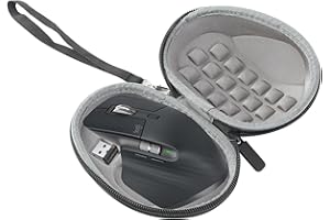 HYGJ GDRACO TMOM przenośne etui ochronne do myszy Logitech MX Master 3, odporne na uderzenia, wodoszczelna torba do przechowywania