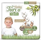 Baby Turco Doğadan 7 Beden XXlarge Bebek Bezi (1 x 16 Adet)