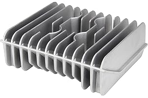 CITOMERX Zylinderkopf 50ccm Zylinderdeckel kompatibel mit Simson S51 S53 SR50 (KR51/2 Schwalbe)